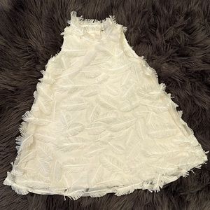 Janie and Jack Feather Fringe Dress